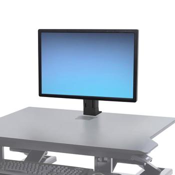 ERGOTRON n WorkFit - Mounting kit (desk stand) - for LCD display - black - screen size: up to 24" - for P/N: 33-467-921,  33-468-921 (97-935-085)