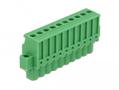 DELOCK Terminal block set for DIN rail 10 pin with screw lock (65941)