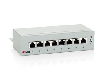 EQUIP 8 Ports Cat.6 Desktop Patch  (227369)