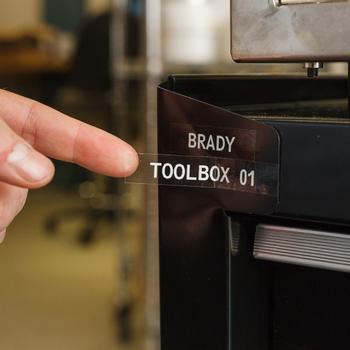 BRADY Polyester tape for M211 M210  (M21-750-430-WT-CL)