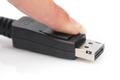 DIGITUS DisplayPort Cable DP. M/M. Black. 1.0m (AK-340106-010-S)