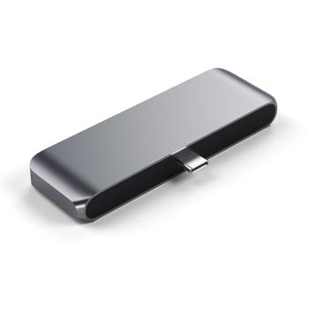 SATECHI Aluminum Type-C Mobile Pro Hub Adapter - Dockingstation - USB-C - HDMI (ST-TCMPHM)
