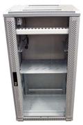 ALLNET 19"Schrank, 42HE, B600/T1200mm, Glastür, Lichtgrau, SNB-Serie,