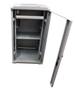 ALLNET 19"Schrank,  42HE, B600/ T1200mm,  Glastür, Lichtgrau,  SNB-Serie,  (ALL-SNB61242BDGRAU)