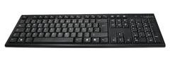 LOGILINK Tastatur Wireless 2,4GHz mit Maus black