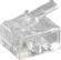 MICROCONNECT Modular Plug RJ11 6P4C, 10pcs TT