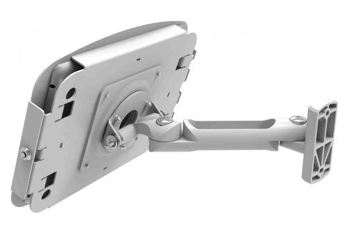 COMPULOCKS iPad Pro 11" (1-4th Gen) Space Enclosure Swing Wall Mount - Hölje - Antistöld - för surfplatta - låsbar - höggradig aluminium - vit - skärmstorlek: 12.9" - väggmonterbar,  monterbar på ytor, bänkskiva  (827W211SENW)
