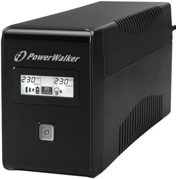 POWERWALKER Power Walker UPS Line-Interactive 850VA 2x 230V PL, RJ11, USB, LCD (VI 850 LCD)