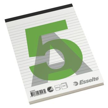ESSELTE Stitched pad A5 Ruled 60g/100 sheets (62943*10)
