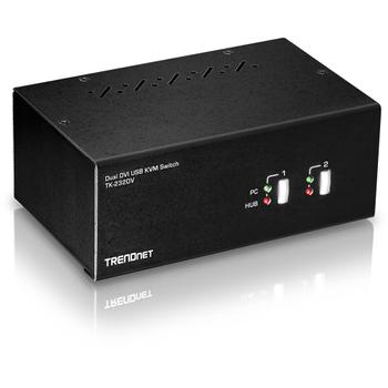 TRENDNET 2-PORT DVI KVM SWITCH (TK-232DV)