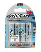 ANSMANN 1x4 rech. battery 2700 Mignon AA 2500 mAh