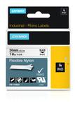 DYMO LABEL, RHINOPRO WHITE FLEX 1" (1734524)