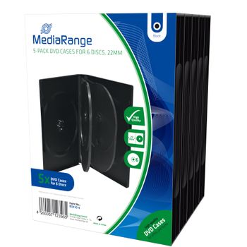 MediaRange DVD Leerbox 6eredVD Box 5   (BOX35-6)