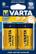 VARTA 1x2 Longlife Extra Mono D LR 20