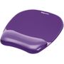 FELLOWES Crystal Gel Mouse Pad and Wrist Rest Purple 91441 9144104 (9144104)