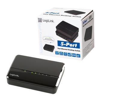 LOGILINK Desktop Switch Logilink 5-port FE 5x RJ45 (NS0103)