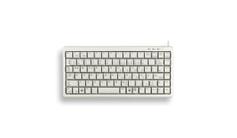 Cherry Compact-Keyboard G84-4100 - Tastatur - PS/2, USB - Nordiske - lysegrå