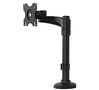 B-TECH LCD Desk Mount w/Single Arm (BT7372/B)