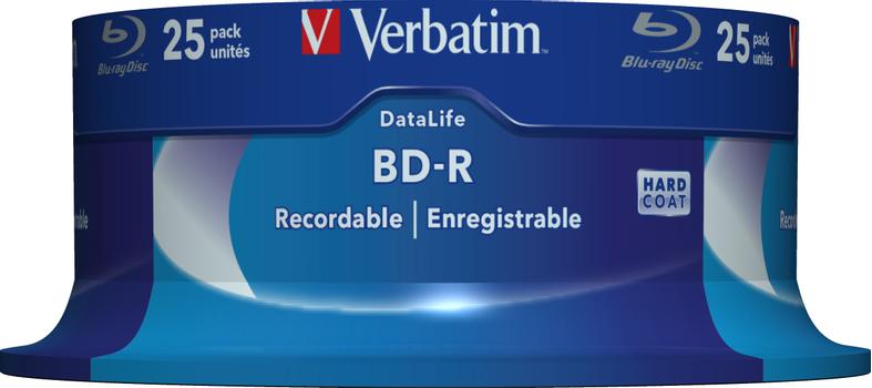 VERBATIM BD-R SINGLE LAYER DATALIFE  (43837)
