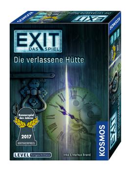 Kosmos EXIT - Das Spiel - Die verlassene Hütte, Partyspiel 1 - 6 Spieler 90 Minuten ab 12 Jahr(e) (692681)