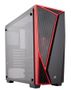 CORSAIR Carbide SPEC-04 Mid Tower Case Tempered Glass Gaming Case Black and Red