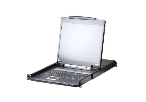 ATEN 8 Port 19" LCD KVM Over IP (CL5708IN-ATA-2XK06GG)