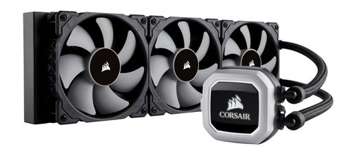CORSAIR Hydro H150I Pro 360mm Radiator Advance RBG Lighting and Fan control with Software Liquid CPU Cooler (CW-9060031-WW)
