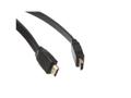 IIGLO HDMI kabel 2m (sort) v2.0, HDR, PVC. flat kabel