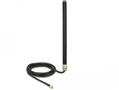 DELOCK LTE UMTS GSM Antenna SMA plug 3 dBi omnidirectional fixed with connect