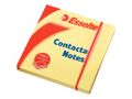 ESSELTE Contacta nts 75x75 YEL