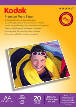 KODAK Fotopapper A4 Premium 20-pack (5740-093)