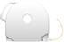3D SYSTEMS CUBEPRO CARTRIDGE PLA GOLD . SUPL