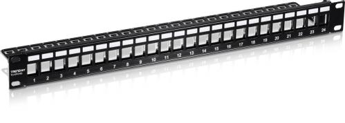 TRENDNET 24-Port Blank Keystone 1U Shie (TC-KP24S)