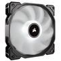 CORSAIR AF120 LED High Airflow Fan 120mm low noise single pack white