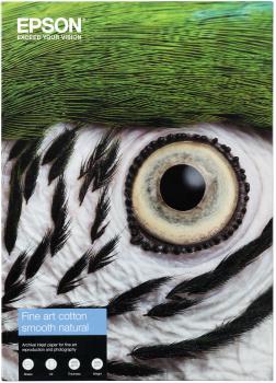 EPSON n Fine Art - Cotton - smooth matte - 490 micron - natural - A2 (420 x 594 mm) - 300 g/m² - 25 sheet(s) rag paper - for SureColor SC-P20000,  SC-P6000, SC-P7000, SC-P800, SC-P8000, SC-P900, SC-P9000 (C13S450269)