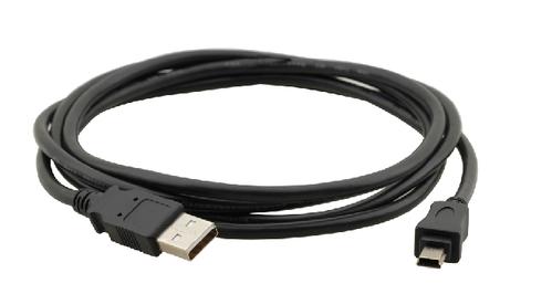 KRAMER C-USB/ Mini5-3 USB 2.0 A M to Mini-B 5-pin M Cable 0.9m (96-02155003)