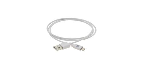 KRAMER C-UA/ LTN/ WH-3 USB till lightning 0_9m (96-0210013)