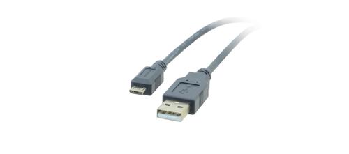 KRAMER C-USB/ MicroB-3 USB 2.0 A M to Micro-B M Male 0.9m (96-02156003)