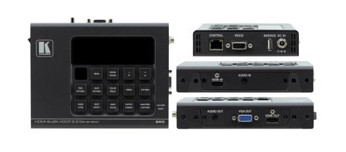 KRAMER 860 | HCDP2.2 HDMI2.2 18G Signal Generator | Svart (60-860090)