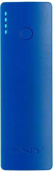 PNY POWERPACK CURVE 2600 BLUE 2600MAH LI-ION 1X USB            IN BATT (P-B2600-1CURWB-RB)