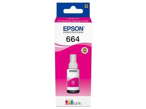 EPSON T6643 ink cartridge magenta 70ml 1-pack (A) (C13T664340)