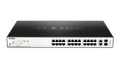 D-LINK DGS-1210-26 Gigabit Switch, 24-Ports, 2x SFP, PoE, IEEE, silver