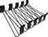 SANDBERG Hooks for Alu Slatwall 10-Pack