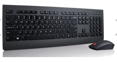 LENOVO Professional Wireless Keyboard and Mouse Combo - US English (4X30H56796)