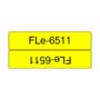 BROTHER Tape BROTHER FLE-6511 21x45mm sort/gul (FLE6511)