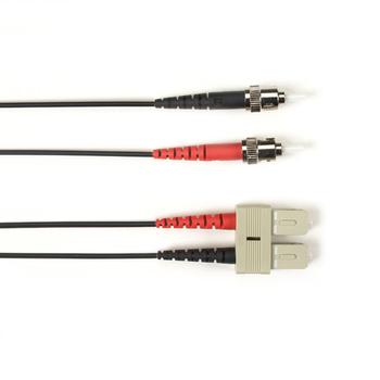 BLACK BOX 10 GIG MM FO PATCH CABLE  (FOLZH10-015M-STSC-BK)