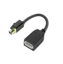 LENOVO 4X90Q93975,  Mini DisplayPort,   DisplayPort,   Hanstik, Hunstik, Lige, Lige (4X90Q93975)