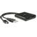 LINDY 2 Port 4K Mini DisplayPort Hub Factory Sealed