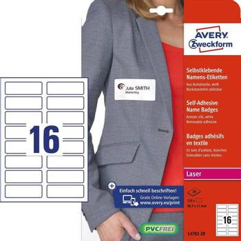 AVERY Self-Adhesive Label Rectangle (L4783-20)