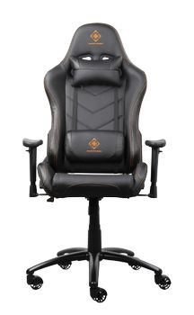 DELTACO Gaming chair in PU leather, neck pillow, back cushion (GAM-052)
